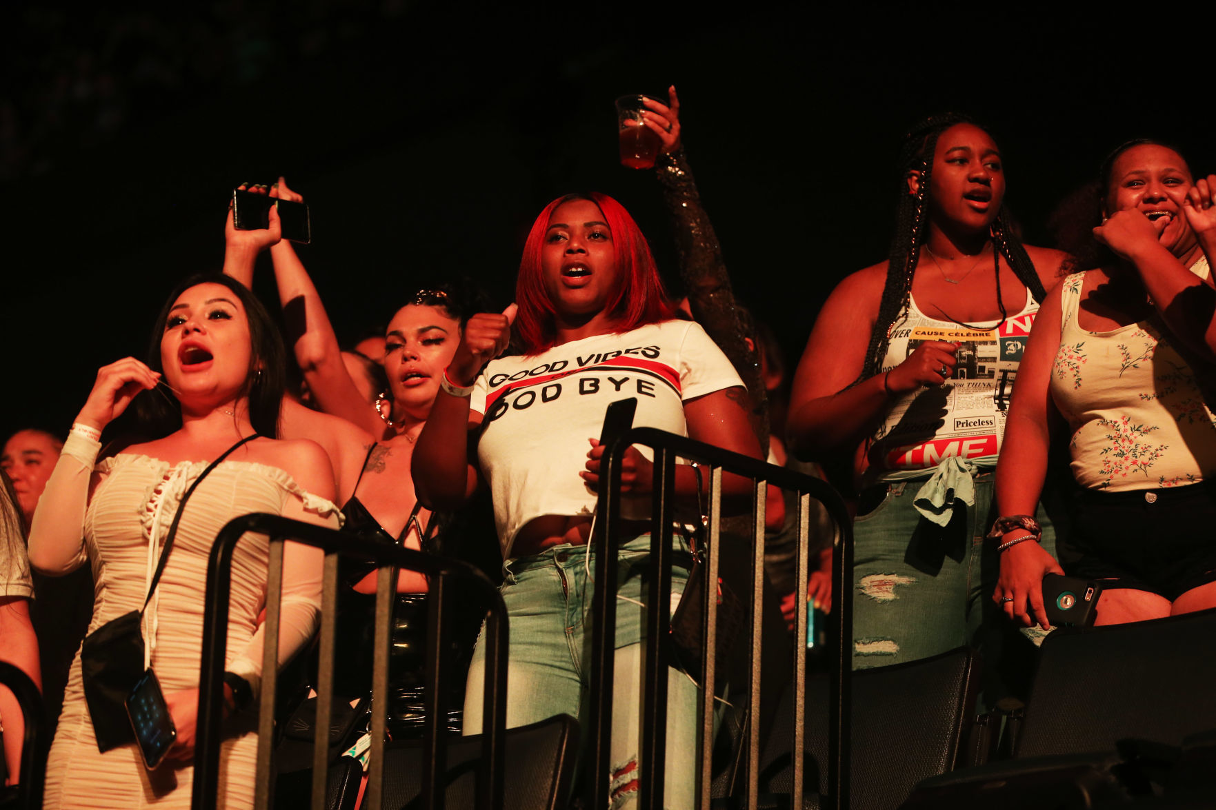 Cardi B performs at John Paul Jones